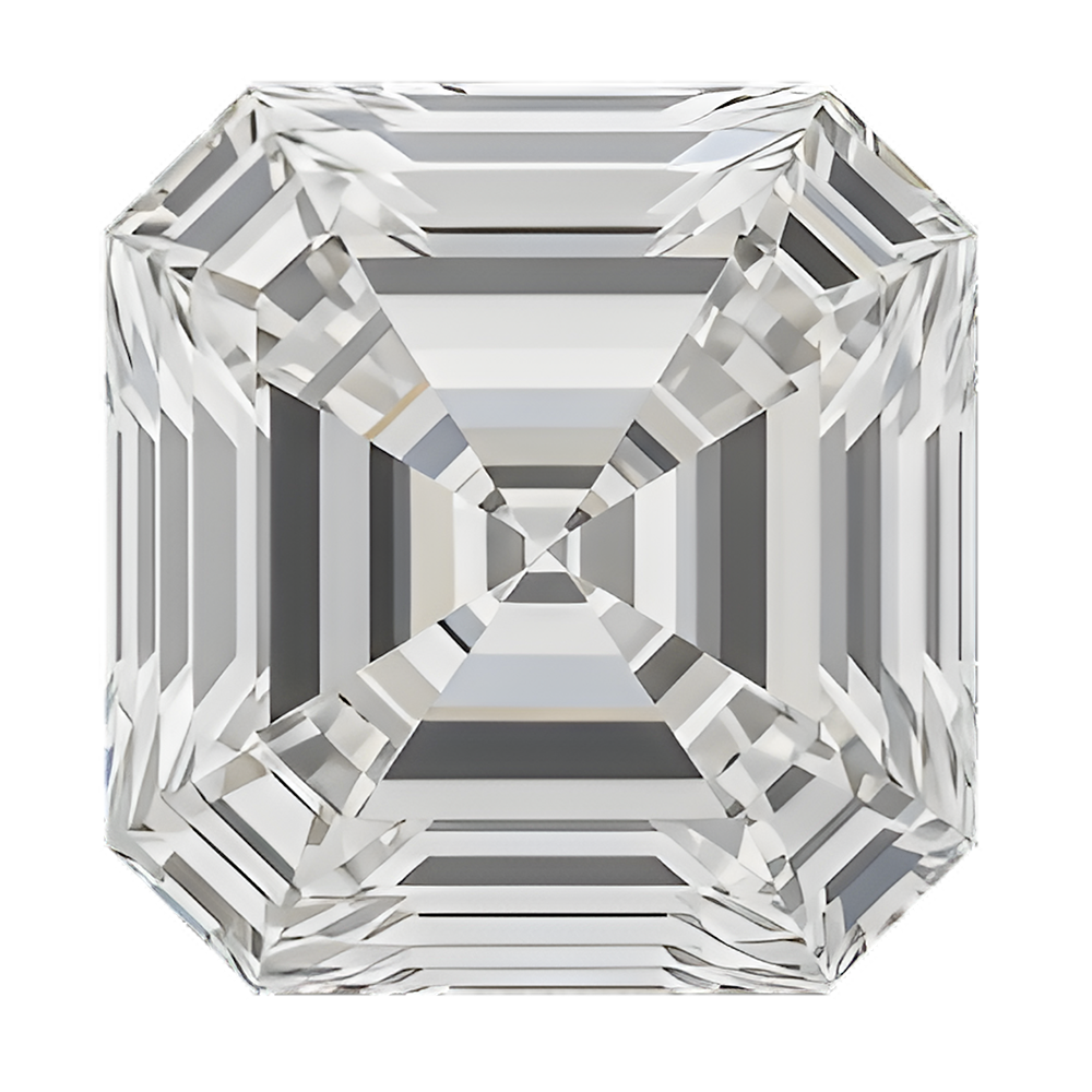 Princess cut moissanite engagement rings collection by Trésor Diamond