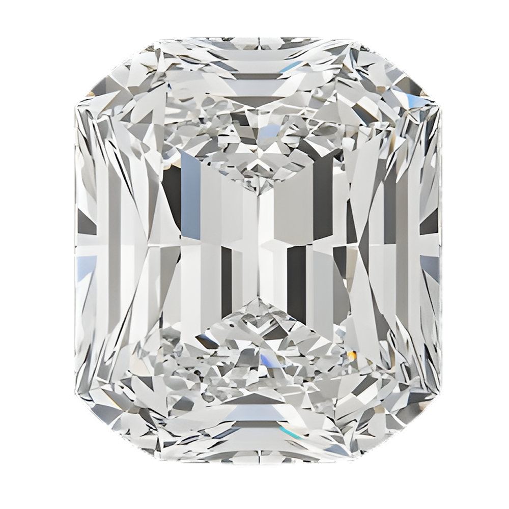 The Luxé cut moissanite engagement rings collection by Trésor Diamond