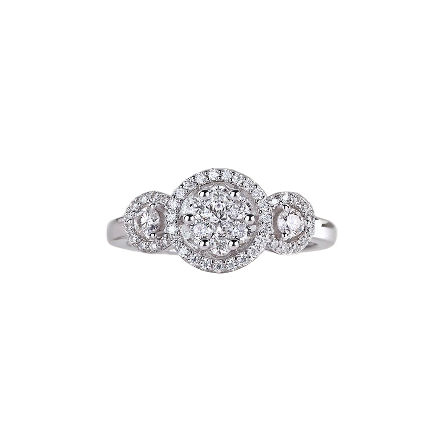 The Nora Ring moissanite engagement ring by Trésor Diamond