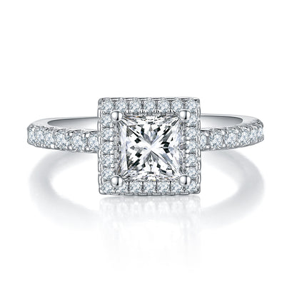 The Annelise Ring moissanite engagement ring by Trésor Diamond