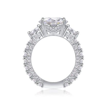 The Eternia Ring moissanite engagement ring by Trésor Diamond