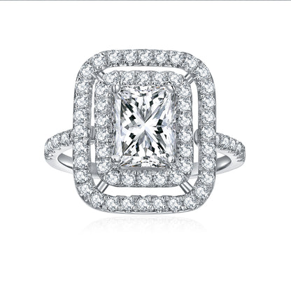 Elegant Tresor Diamond Pure Ring featuring a sleek band and a sparkling center stone, perfect for any occasion.