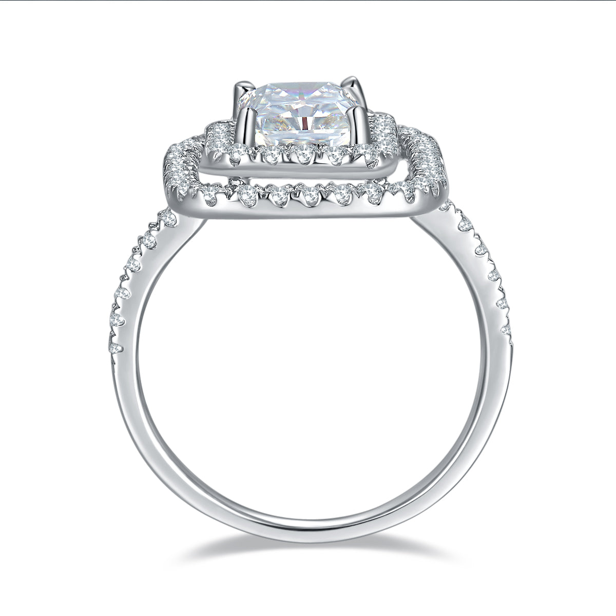 Elegant Tresor Diamond Pure Ring featuring a sleek design with a polished finish and a delicate band.