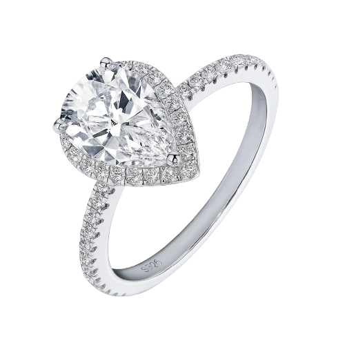 The Ada Ring moissanite engagement ring by Trésor Diamond