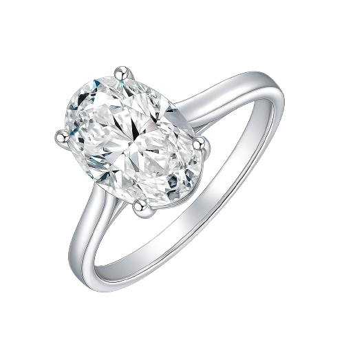 The Alouette Ring moissanite engagement ring by Trésor Diamond