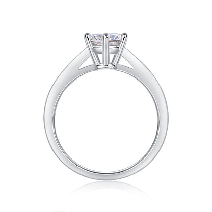 The Celina Ring moissanite engagement ring by Trésor Diamond