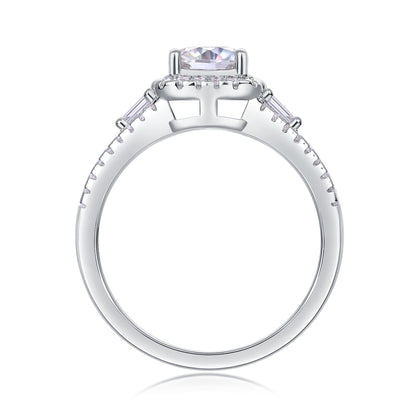 The Fiorenza Ring moissanite engagement ring by Trésor Diamond