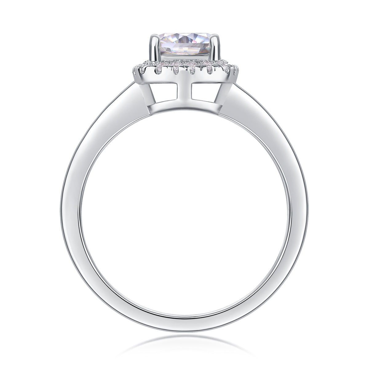 The Solange Ring moissanite engagement ring by Trésor Diamond