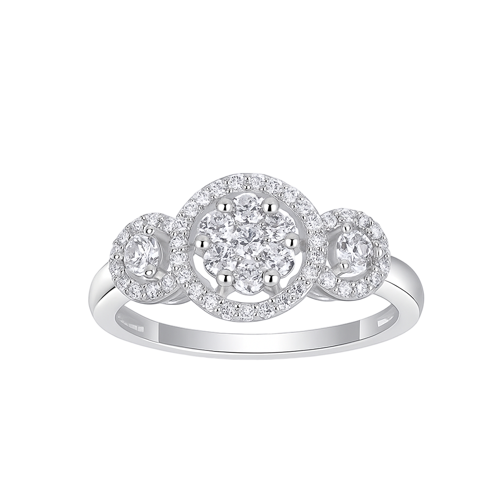 The Nora Ring moissanite engagement ring by Trésor Diamond