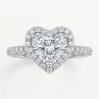 Gold ring with intricate design and sparkling diamonds, showcasing the Tresor Diamond Aurette Ring on a white background.