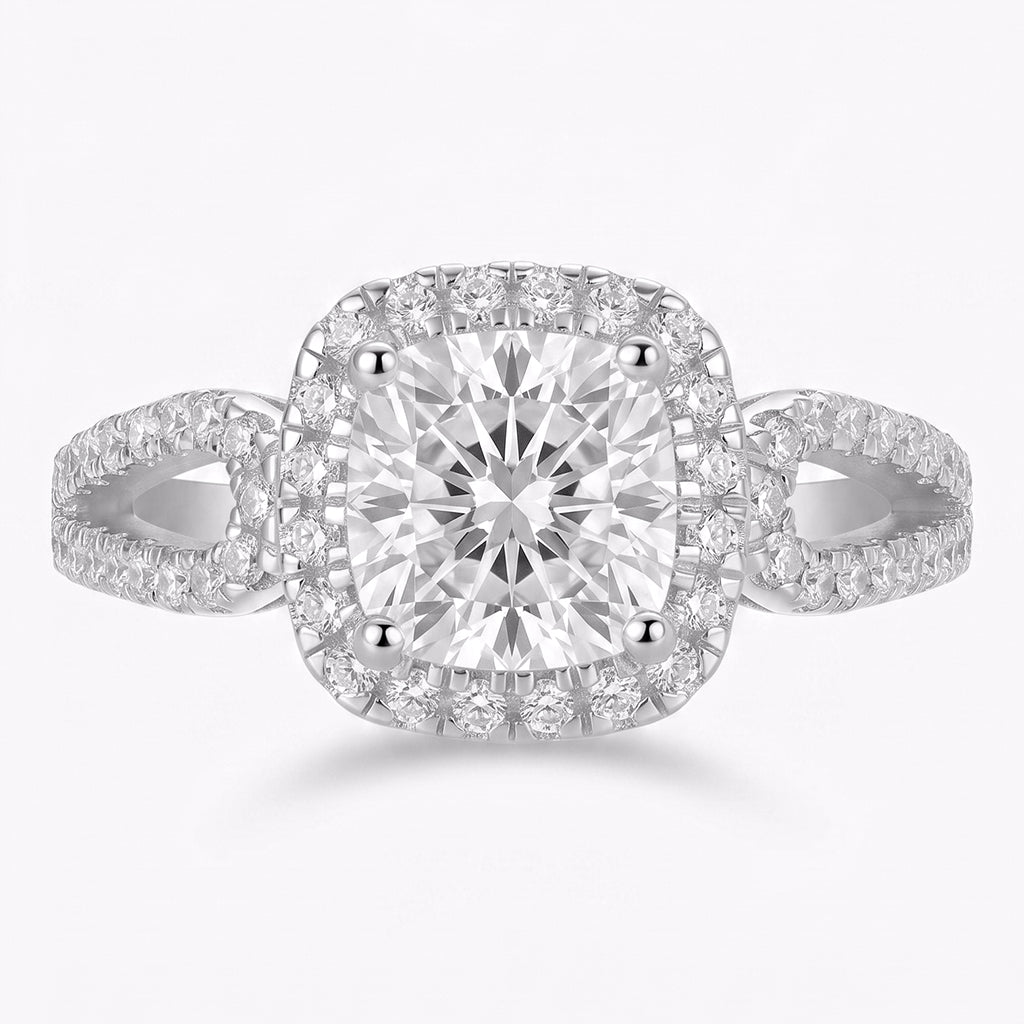 Elegant Tresor Diamond The Marcelle Ring featuring a sparkling central gemstone and intricate band design.