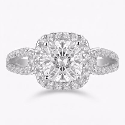 Elegant Tresor Diamond The Marcelle Ring featuring a sparkling central gemstone and intricate band design.