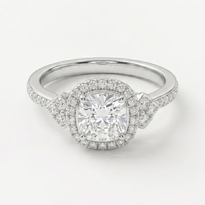 Gold Odessa Ring by Tresor Diamond featuring a sleek band and elegant design, shown on a white background.