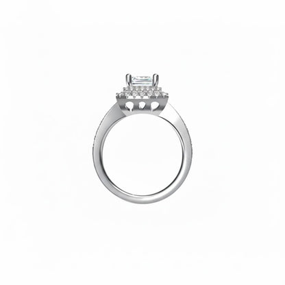The Cora Ring moissanite engagement ring by Trésor Diamond