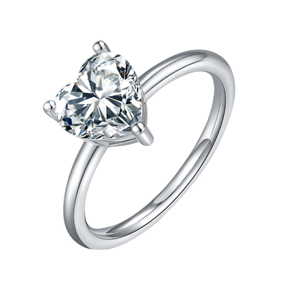 The Elysia Ring moissanite engagement ring by Trésor Diamond