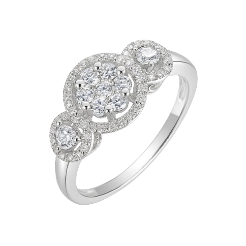 The Nora Ring moissanite engagement ring by Trésor Diamond