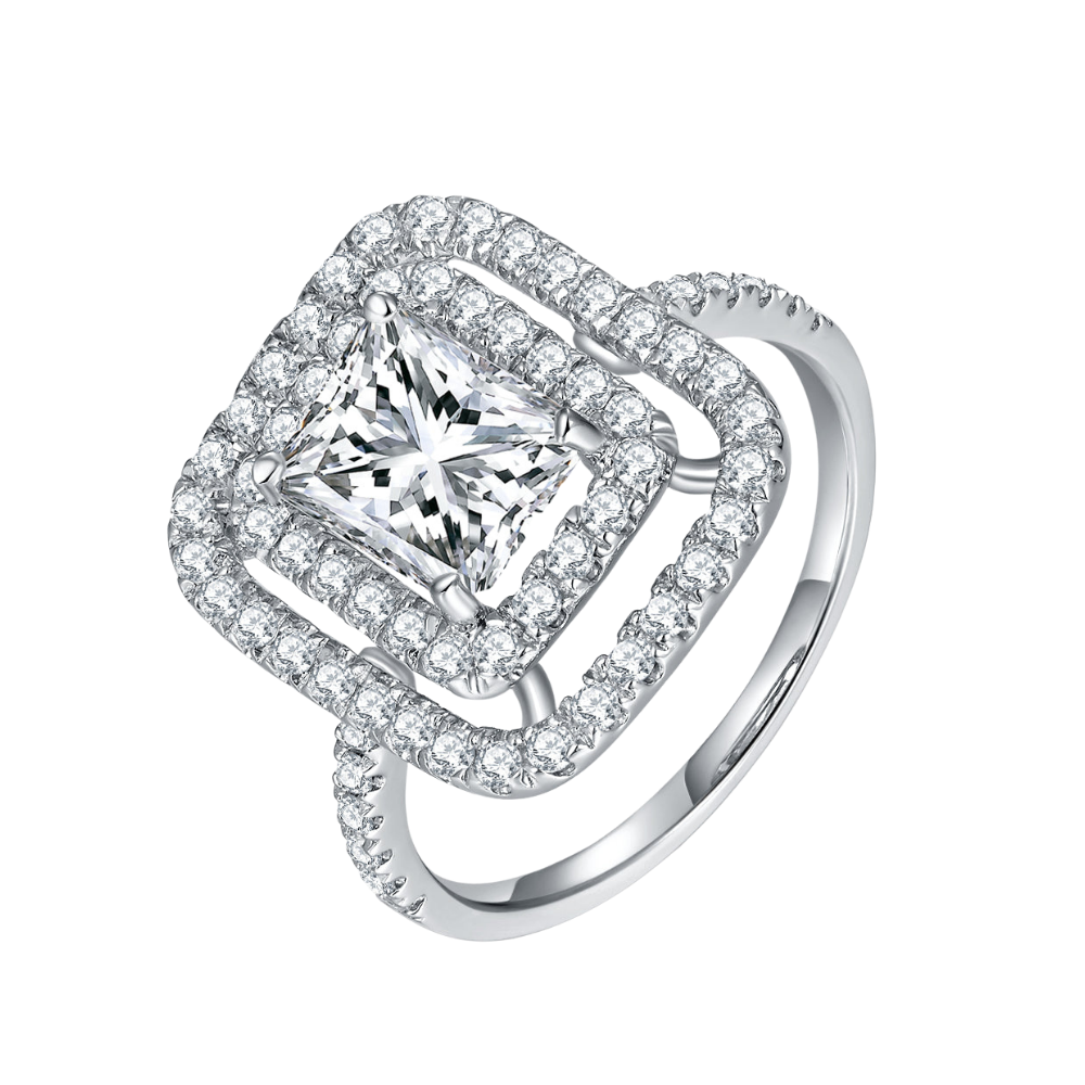 Elegant Tresor Diamond Pure Ring featuring a sleek band with a sparkling diamond centerpiece.